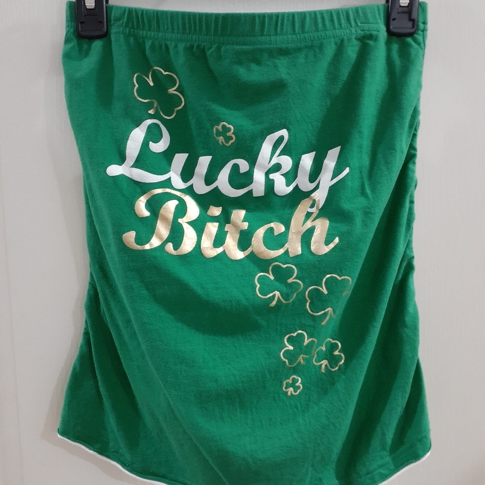 St.  Patty's day tube top